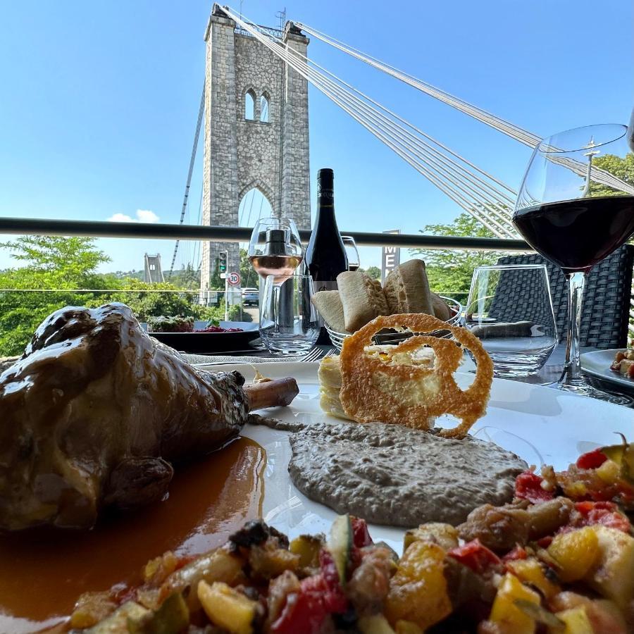 Logis Hotel Restaurant Bellevue Saint-Martin-d'Ardeche Ngoại thất bức ảnh